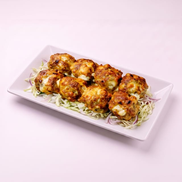 Chicken Gola Kebab.