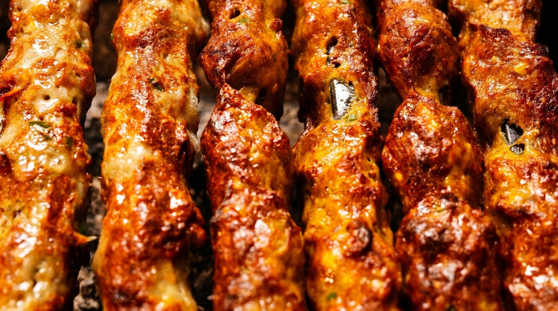 Fire-grilled kababs